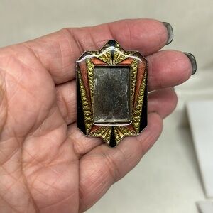 Art Deco revival picture frame/pin